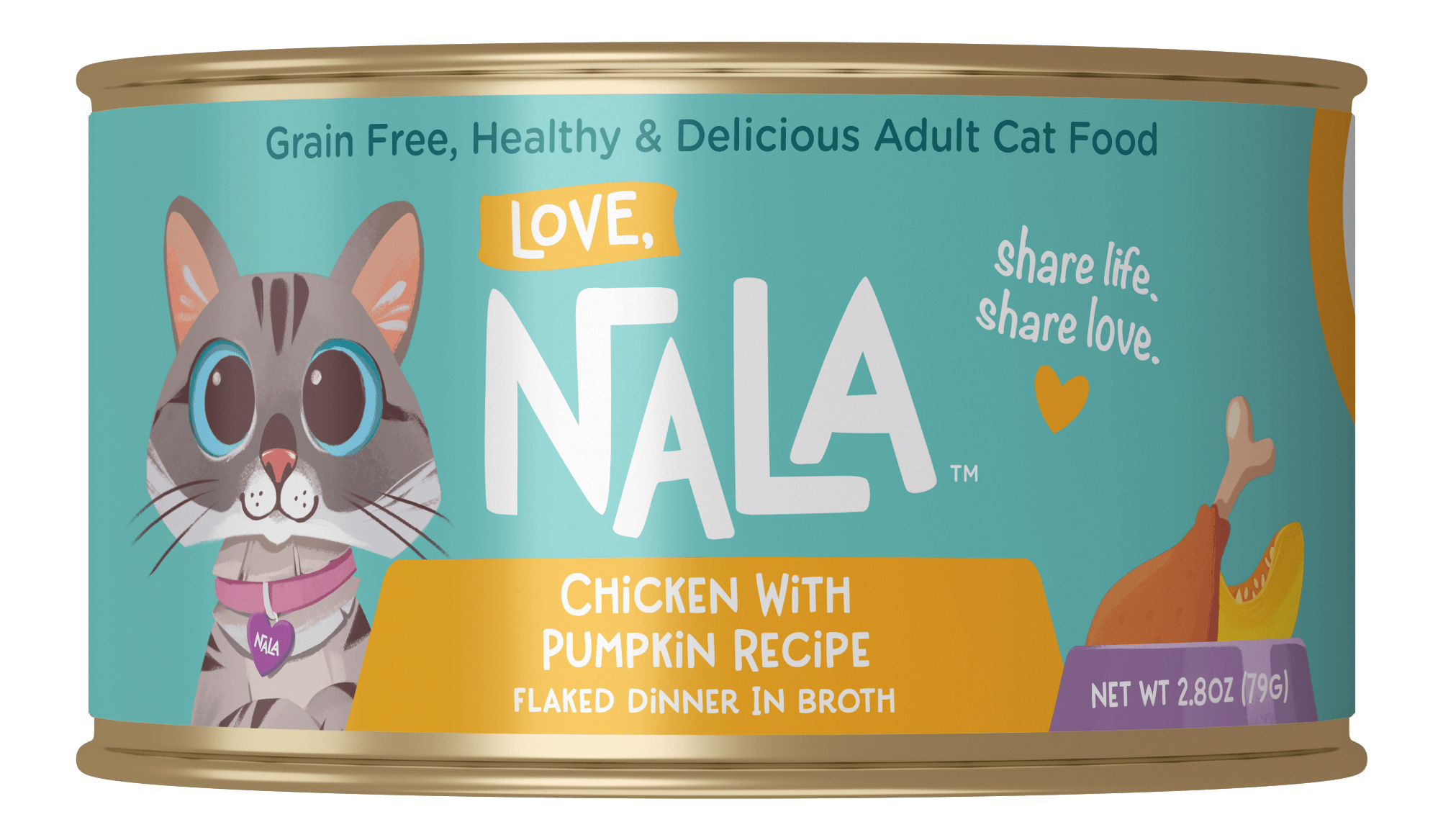 Chicken and pumpkin clearance cat food