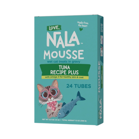 Love, Nala mousse wet cat treats