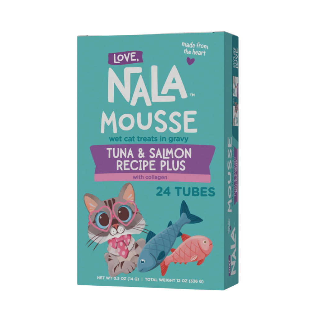 Love, Nala mousse tuna and salmon recipe 24 tubes