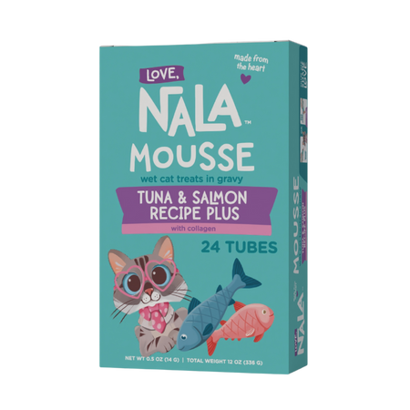 Love, Nala mousse tuna and salmon recipe 24 tubes