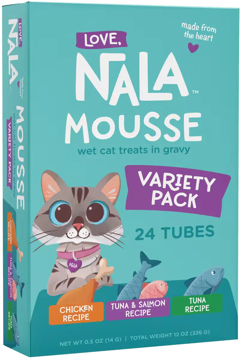 Love, Nala mousse variety pack 24 tubes