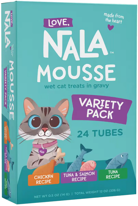 Love, Nala mousse variety pack 24 tubes