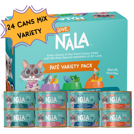 Love, Nala 24 cans mix pate variety pack