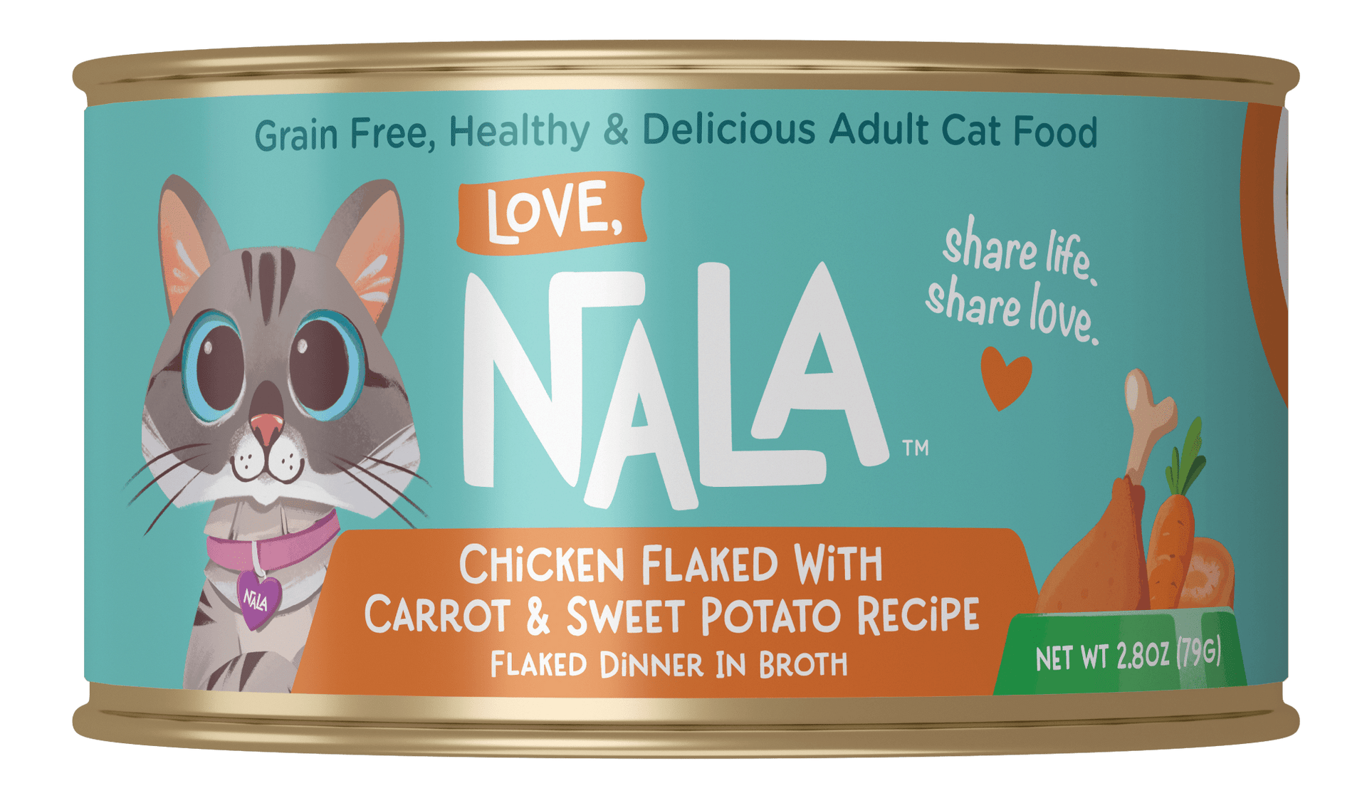 Chicken Wet Cat Food | 12 Case Bundle - Love Nala