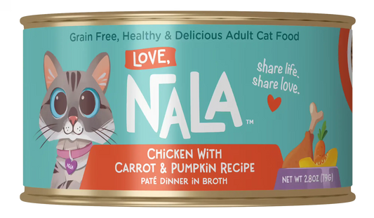 Chicken With Carrot & Pumpkin Recipe Paté Dinner In Broth Adult Cat Food, 2.8-oz, Case of 12