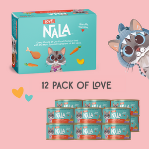 Chicken Pate Cat Food with Carrot & Pumpkin Recipe, 2.8-oz - Love Nala