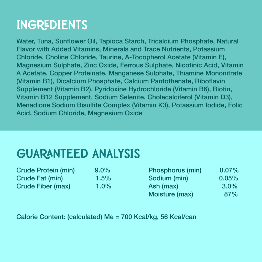 Single Protein Tuna in Broth Recipe, 2.8-oz