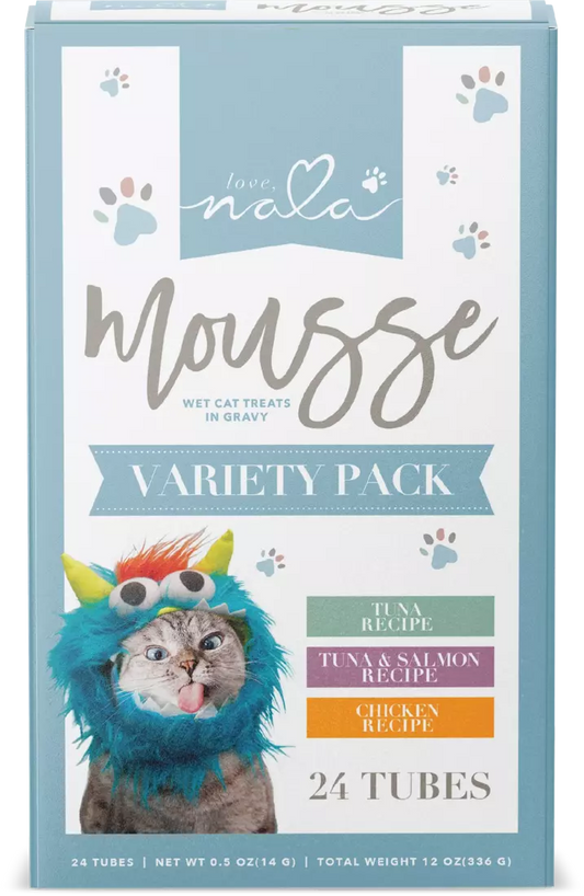 Variety Pack Mousse Treats recipes, Pack of 24 Tubes